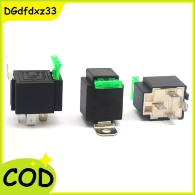 Rơ le ô tô 12V 4‑pin 30A thường mở – Hợp nhất cầu chì 30A, 5 pin, giá 85.140₫