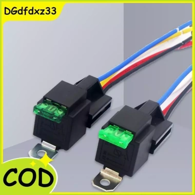 Rơ le ô tô 12V 4‑pin 30A thường mở – Hợp nhất cầu chì 30A, 5 pin, giá 85.140₫