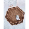 Rổ Mây Lục Giác Nhỏ-Trung-Lớn - Đựng Gia Vị, Thực Phẩm, Tiện Lợi, Mẫu Đẹp, Giá 52.000