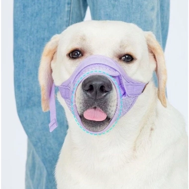 Rọ mõm chó thoáng khí, ngăn cắn, ngăn sủa cho chó 1.5-60kg - Dây Velcro phụ kiện tiện lợi