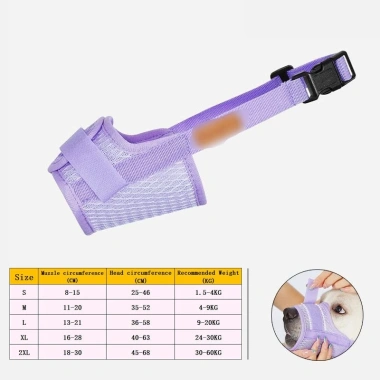 Rọ mõm chó thoáng khí, ngăn cắn, ngăn sủa cho chó 1.5-60kg - Dây Velcro phụ kiện tiện lợi 9 Rọ mõm chó thoáng khí, ngăn cắn, ngăn sủa cho chó 1.5-60kg - Dây Velcro phụ kiện tiện lợi 9