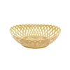 Rổ nhựa giả mây bầu dục to 2 SIZE đựng rau củ quả nhà hàng tiện lợi - Nhựa Việt Nhật 3