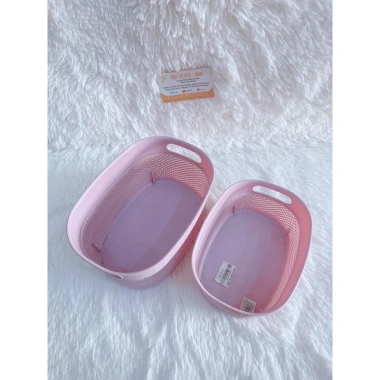 Rổ Oval Màu Nhựa 2 Quai Đẹp - Rá Nhựa Tiện Lợi, Giá 28.000 VNĐ - Mta-Mart2 2 Rổ Oval Màu Nhựa 2 Quai Đẹp - Rá Nhựa Tiện Lợi, Giá 28.000 VNĐ - Mta-Mart2 2