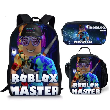 Robles Ba Lô Xuyên Biên Giới ROBLOX Retro Thời Trang Châu Âu Mỹ - Túi Đi Học Hoạt Hình Giá Ưu Đãi 88.020₫