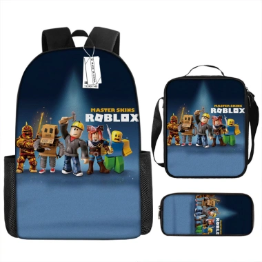 Robles Ba Lô Xuyên Biên Giới ROBLOX Retro Thời Trang Châu Âu Mỹ - Túi Đi Học Hoạt Hình Giá Ưu Đãi 88.020₫