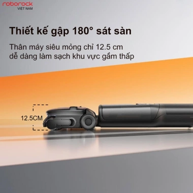 Roborock F25 Ultra - Máy hút bụi 22.000Pa, giẻ lau tự giặt 90°C, ưu đãi 14.99 triệu
