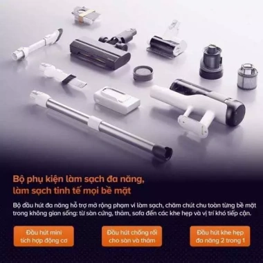 Roborock H60 Hub Pro 170AW Máy hút bụi chống rối lọc 99.95% bụi tự xả 11.99 triệu 6 Roborock H60 Hub Pro 170AW Máy hút bụi chống rối lọc 99.95% bụi tự xả 11.99 triệu 6