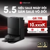 Roborock QR 798 hút bụi lau nhà tự động đổ rác, giặt sấy giẻ, bảo hành 24 tháng, giảm giá 10,990,000₫