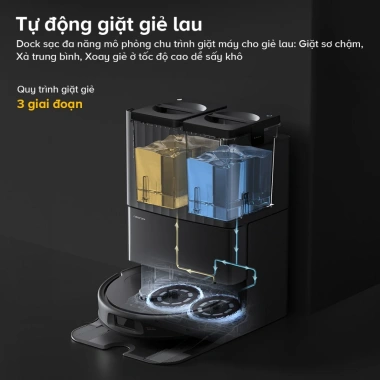 Roborock QR 798 hút bụi lau nhà tự động đổ rác, giặt sấy giẻ, bảo hành 24 tháng, giảm giá 10,990,000₫ 4