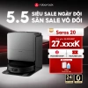 Roborock Saros 20 hút bụi - Lực hút 35.000Pa, Bảo hành 2 năm, Giá 29.9 triệu