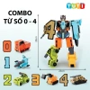 Robot biến hình đồ chơi bé số 0-9 cỡ lớn - Lắp ghép sáng tạo, phát triển tư duy - Giá 49.000₫ 4