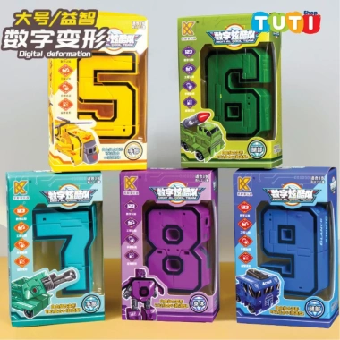 Robot biến hình đồ chơi bé số 0-9 cỡ lớn - Lắp ghép sáng tạo, phát triển tư duy - Giá 49.000₫ 5 Robot biến hình đồ chơi bé số 0-9 cỡ lớn - Lắp ghép sáng tạo, phát triển tư duy - Giá 49.000₫ 5