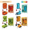 Robot biến hình đồ chơi bé số 0-9 cỡ lớn - Lắp ghép sáng tạo, phát triển tư duy - Giá 49.000₫ 7