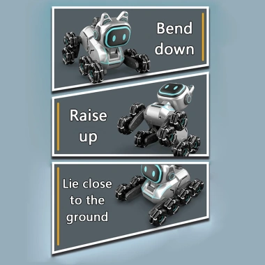 Robot Chó Thông Minh Điều Khiển Từ Xa - 8 Bánh Xe Linh Hoạt, Chinh Phục Mọi Địa Hình, Giá Ưu Đãi 500.000 VND 2 Robot Chó Thông Minh Điều Khiển Từ Xa - 8 Bánh Xe Linh Hoạt, Chinh Phục Mọi Địa Hình, Giá Ưu Đãi 500.000 VND 2