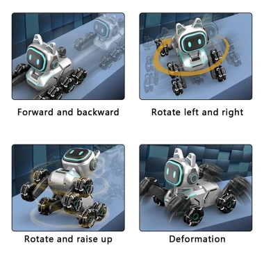 Robot Chó Thông Minh Điều Khiển Từ Xa - 8 Bánh Xe Linh Hoạt, Chinh Phục Mọi Địa Hình, Giá Ưu Đãi 500.000 VND 6 Robot Chó Thông Minh Điều Khiển Từ Xa - 8 Bánh Xe Linh Hoạt, Chinh Phục Mọi Địa Hình, Giá Ưu Đãi 500.000 VND 6