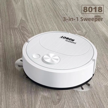 Robot hút bụi 3 trong 1: Quét, Hút, Lau - Giá chỉ 141,130 VND, Tiết kiệm thời gian dọn nhà