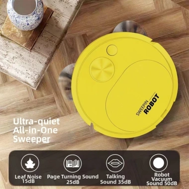 Robot hút bụi 3 trong 1: Quét, Hút, Lau - Giá chỉ 141,130 VND, Tiết kiệm thời gian dọn nhà