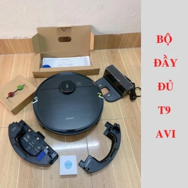 Robot hút bụi Ecovacs DEEBOT T9 AIVI 3.000Pa - Lực hút mạnh, hàng mới 90% - Giá 3.990.000đ 6 Robot hút bụi Ecovacs DEEBOT T9 AIVI 3.000Pa - Lực hút mạnh, hàng mới 90% - Giá 3.990.000đ 6