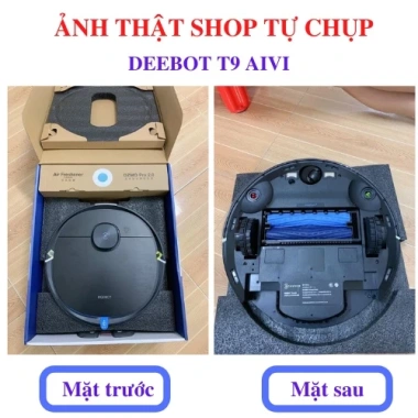 Robot hút bụi Ecovacs DEEBOT T9 AIVI 3.000Pa - Lực hút mạnh, hàng mới 90% - Giá 3.990.000đ