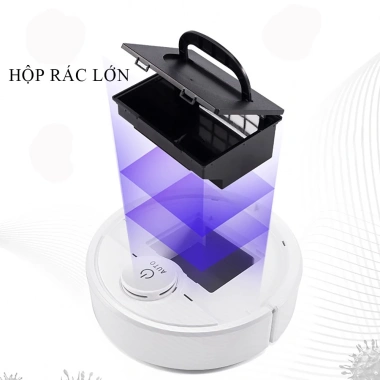 Robot hút bụi ES300 Pro 2.021 - Siêu mạnh, cảm ứng chạm, lau nhà, giá chỉ 545.000₫