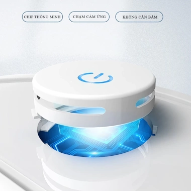 Robot hút bụi ES300 Pro 2.021 - Siêu mạnh, cảm ứng chạm, lau nhà, giá chỉ 545.000₫