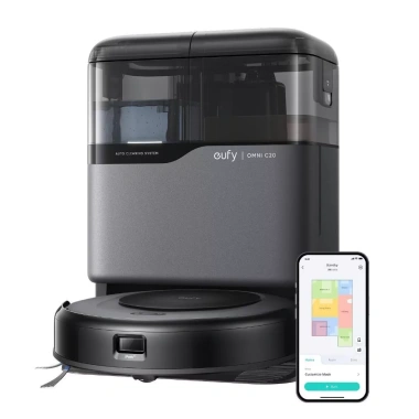 Robot hút bụi eufy Omni C20 7.000Pa, siêu mỏng 3.35 inch, tự đổ rác, tự giặt và sấy - Giá giảm còn 8.49 triệu 10