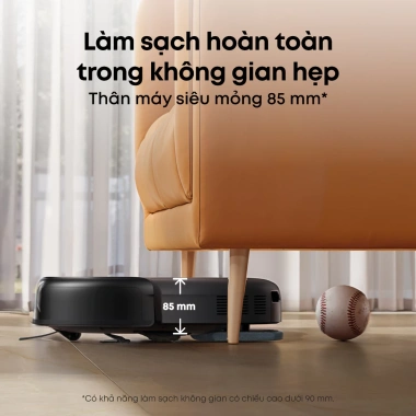 Robot hút bụi eufy Omni C20 7.000Pa, thân siêu mỏng 3.35 inch, tự đổ rác, tự giặt & sấy - Giá 7.999.000đ