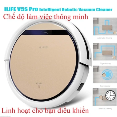 Robot hút bụi ILIFE V5s – Giá ưu đãi 3.350.000₫, tự động làm sạch mọi bề mặt