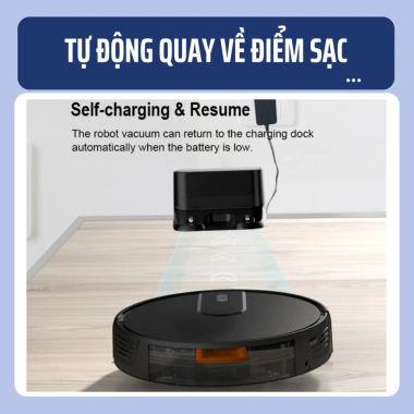 Robot Hút Bụi KAW 3.200Pa UV Diệt Khuẩn, App Điều Khiển, Bảo Hành 3 Năm - Giá Giảm 4,681,000 VND 9