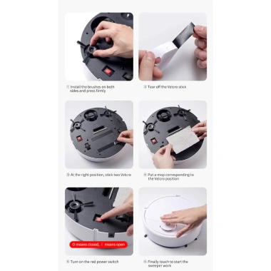Robot hút bụi lau nhà 2 trong 1, cảm biến vật cản, siêu mạnh, bảo hành 2 năm, giá 523.200₫ 9 Robot hút bụi lau nhà 2 trong 1, cảm biến vật cản, siêu mạnh, bảo hành 2 năm, giá 523.200₫ 9