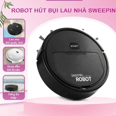 Robot Hút Bụi Lau Nhà 3in1 Cao Cấp Thông Minh - Giá 105.000 VND Giảm