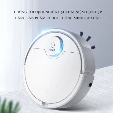 Robot hút bụi lau nhà cảm ứng - Pin lớn, bền, làm sạch mọi ngóc ngách, dễ vệ sinh 9