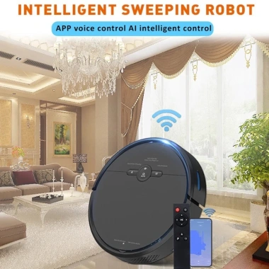 Robot Hút Bụi Lau Nhà D2-001 Pro - Đa chức năng, thông minh, tự động sạc, AP Tiếng Việt, BH 24 tháng, 6,4 triệu