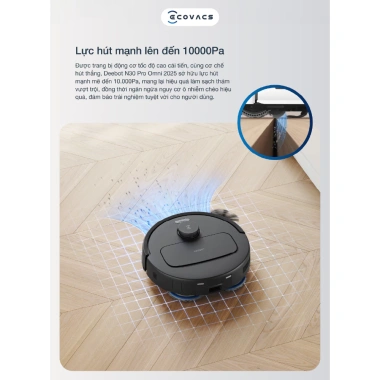 Robot hút bụi lau nhà Deebot N30 Omni - Lực hút 10.000Pa, trạm sạc OMNI, 11,490,000 VND 5
