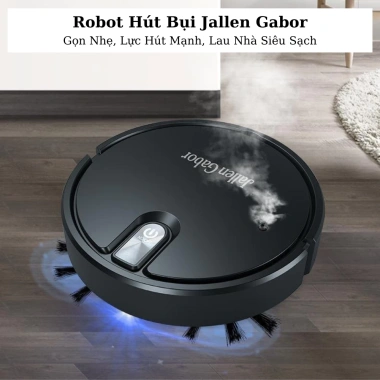 Robot hút bụi lau nhà Jallen Gabor S Cleaner, phun sương, thông minh, không cần app, giá 439.900 VND