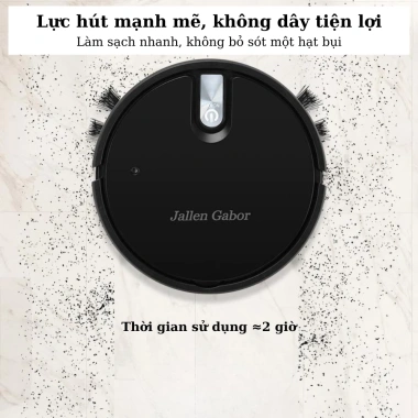 Robot hút bụi lau nhà Jallen Gabor S Cleaner, phun sương, thông minh, không cần app, giá 439.900 VND