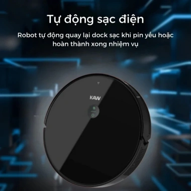 Robot hút bụi lau nhà KAW 3.200Pa pin 2.600mAh làm sạch 200m2 bảo hành toàn quốc 3,029,000₫ 2