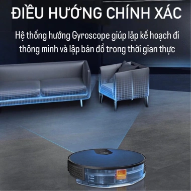 Robot hút bụi lau nhà KAW 3.200Pa pin 2.600mAh làm sạch 200m2 bảo hành toàn quốc 3,029,000₫ 6