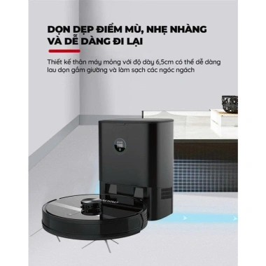 Robot Hút Bụi Lau Nhà KAW - Lực Hút Lớn, Tự Đổ Rác, Điều Khiển APP, Bảo Hành Chính Hãng 9 Robot Hút Bụi Lau Nhà KAW - Lực Hút Lớn, Tự Đổ Rác, Điều Khiển APP, Bảo Hành Chính Hãng 9