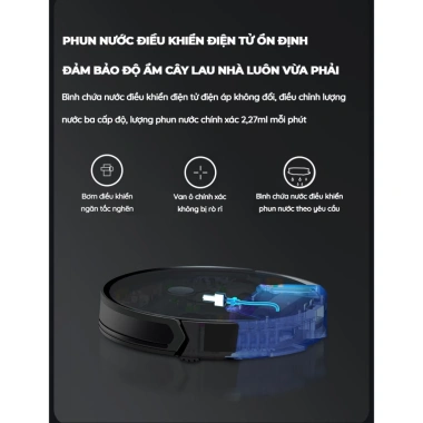 Robot hút bụi lau nhà KAW V1 2.000PA 2 trong 1 Bảo hành 36 tháng 3.029.000₫