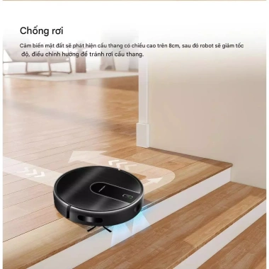 Robot hút bụi lau nhà Liectroux N7S-U 6.000Pa 5.200mAh, lau và hút đồng thời, chỉ 3.7 triệu