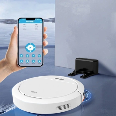 Robot hút bụi lau nhà NK01 - Lực hút mạnh, điều khiển bằng điện thoại, bảo hành 12 tháng, giá chỉ 2.665.000₫ 6