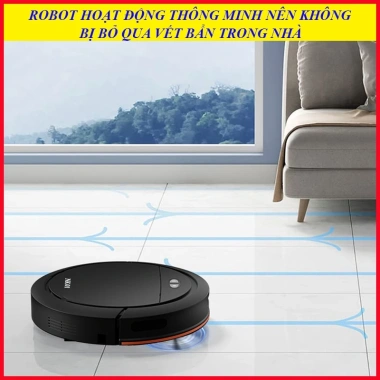 Robot hút bụi lau nhà NK01 tự động sạc pin, lực hút 4.000Pa, chống rơi va đập, 2.575.700₫ 6