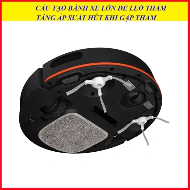 Robot hút bụi lau nhà NK01 tự động sạc pin, lực hút 4.000Pa, chống rơi va đập, 2.575.700₫ 9