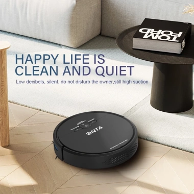 Robot hút bụi lau nhà ONTA D2-001 - 4.400mAh, lực hút 2.500Pa, app, xuất Mỹ, chỉ 3.25 triệu