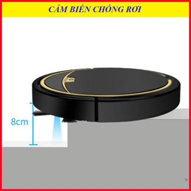 Robot hút bụi lau nhà RS300 remote điều khiển, hút mạnh, cảm biến thông minh, lau ướt, giá ưu đãi 1.396.500 VND 9