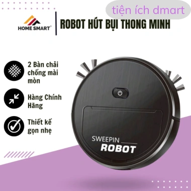 Robot hút bụi lau nhà SWEEPIN K235 - Giá 30.000đ, làm sạch thông minh