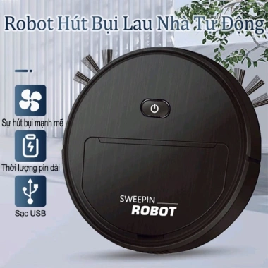 Robot hút bụi lau nhà SWEEPIN K235 - Giá 30.000đ, làm sạch thông minh