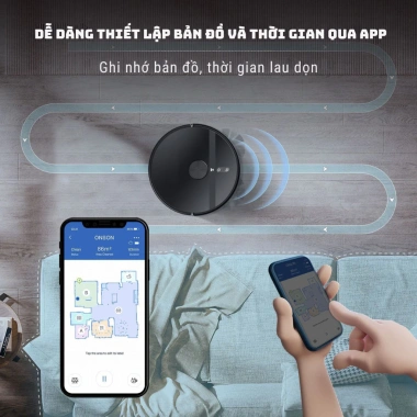 Robot Hút Bụi Lau Nhà SWI 4.000PA Pin 5.300mAh Tự Đổ Rác Ghi Nhớ Bản Đồ Tự Sạc - 3.029.000 VND