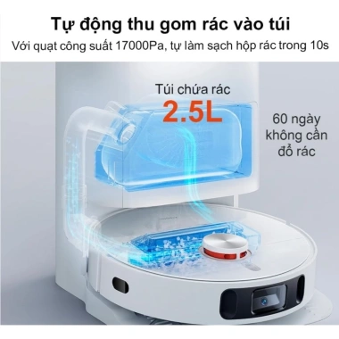 Robot hút bụi lau nhà tự giặt sấy giẻ Xiaomi X10 bản quốc tế - Giá 7,950,000₫ 4